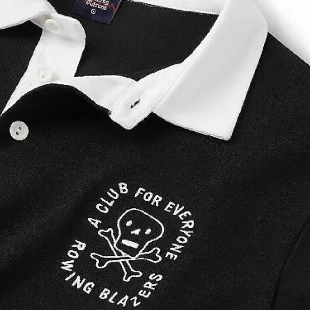 Target x Rowing Blazer Knit Long Sleeve Rugby Polo Top